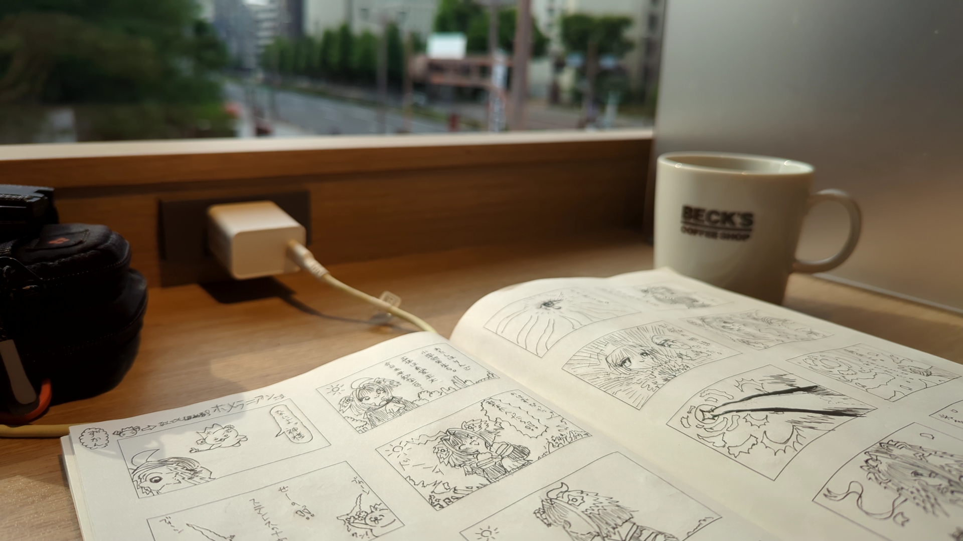 【制作報告】原稿作業はアナログで。聖章「神櫻」に関して。
